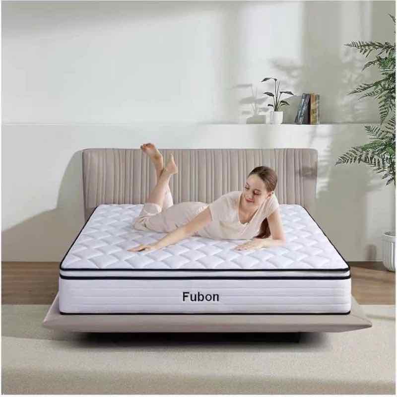 Fubon memory-foam mattress with reinforced motion-isolation support